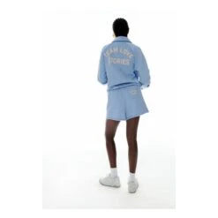 Love Stories Russel Organic Cotton Polo Neck Sweater | Light Blue -American Vintage Shop unnamed file 398