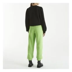 Ganni Isoli Software Organic Cotton Sweatshirt | Black -American Vintage Shop unnamed file 413