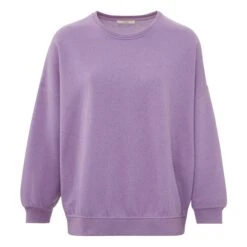 Oversize Chebbi Sweatshirt | Purple