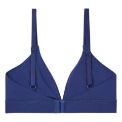 Organic Cotton Triangle Bra | Sea Blue -American Vintage Shop unnamed file 482
