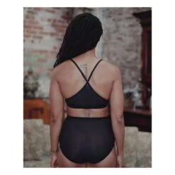X Ribbed Bra | Black -American Vintage Shop unnamed file 493
