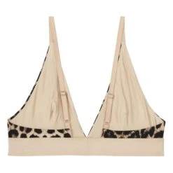 Triangle Bamboo Lyocell Bra | Leopard -American Vintage Shop unnamed file 552