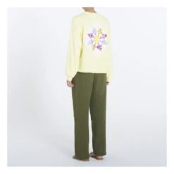 Daisey Honor Sweater | Lemon Yellow -American Vintage Shop unnamed file 6