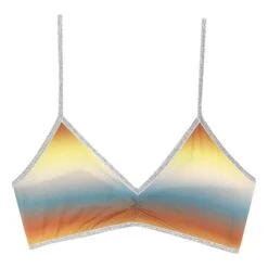 Georgia Gradient Bra | Yellow
