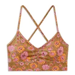 Louise Misha Satnam Recycled Polyamide Bra | Bronze