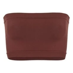 Captivating Multifunction Crop Top | Brown