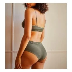 Jackie Sparkle Bra | Khaki -American Vintage Shop unnamed file 698