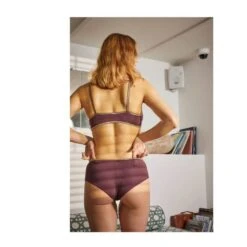 Georgia Textured Sports Bra | Plum -American Vintage Shop unnamed file 702