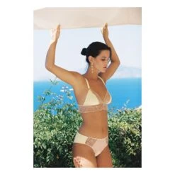 ICONE Vasco Embroidered Bra | Yellow -American Vintage Shop unnamed file 748