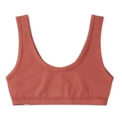 Organic Cotton Crop Top - Women’s Collection | Red -American Vintage Shop unnamed file 755