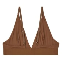 Triangle Bamboo Bra | Chocolate -American Vintage Shop unnamed file 762