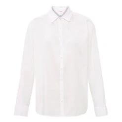 Beau Cotton Poplin Shirt | White