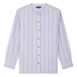 Soeur Thalie Striped Shirt | Lilac