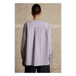 Soeur Thalie Striped Shirt | Lilac -American Vintage Shop unnamed file 854