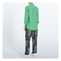 Beau Cotton Poplin Shirt | Mint Green -American Vintage Shop unnamed file 857