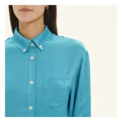 American Vintage Shaning Shirt | Aqua -American Vintage Shop unnamed file 865