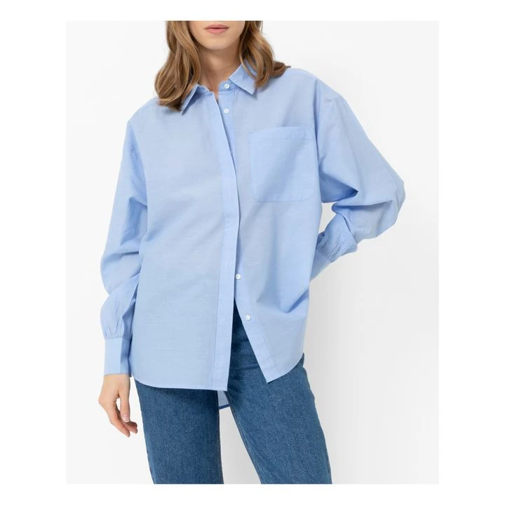 Men Daddy Chambray Shirt | Blue 2 Men Daddy Chambray Shirt | Blue - Image 2