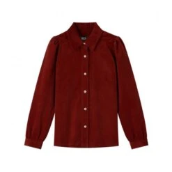 A.P.C. Chemise Margot | Brick Red