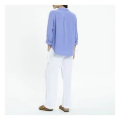 Scout Cotton Muslin Shirt | Storm Blue -American Vintage Shop unnamed file 888