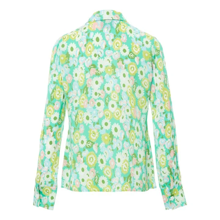 Floral Shirt | Green 6 Floral Shirt | Green - Image 6