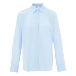 Beau Cotton Poplin Shirt | Blue