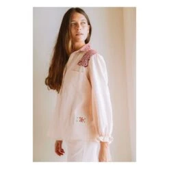 Costes Trim Detail Shirt | Pale Pink -American Vintage Shop unnamed file 939