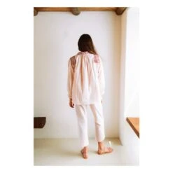 Costes Trim Detail Shirt | Pale Pink -American Vintage Shop unnamed file 940