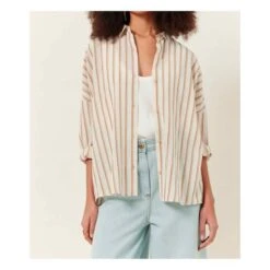 Chemise Botan Rayures | Sand -American Vintage Shop unnamed file 974